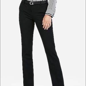 Express Mid Rise Barely Boot Columnist Pant 2R